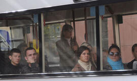 Festivalį pristato ir autobusų keleiviams