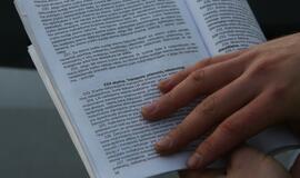 Padangų tikrinimo reidas šalia Tilžės turgaus