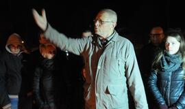 Solidarumo su Prancūzija akcija Klaipėdoje