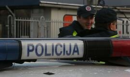 Padangų tikrinimo reidas šalia Tilžės turgaus