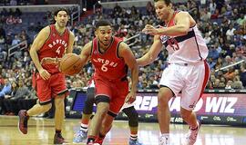 Toronto Raptors" komanda iškovojo ketvirtąją pergalę iš eilės