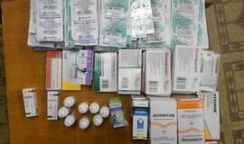 Turguje moteris prekiavo rusiškais vaistais