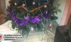 Broliai-vagišiai Kalėdas sutiks be eglutės