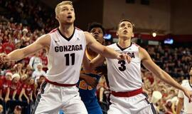 Krepšininkas Domantas Sabonis NCAA rungtynėse pelnė 18 taškų