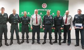 Pagerbti misijoje dalyvavę Klaipėdos pareigūnai