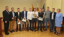 Apdovanoti geriausi Klaipėdos universiteto sportininkai