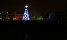 Kalėdų eglės įžiebimas Klaipėdoje