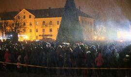 Kalėdų eglės įžiebimas Klaipėdoje