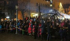 Kalėdų eglės įžiebimas Klaipėdoje