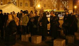 Uždegta žydų Didžioji Menora