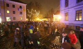 Kalėdų eglės įžiebimas Klaipėdoje