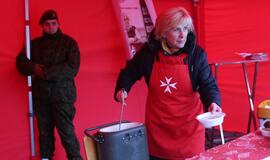 Akcija "Maltiečių sriuba" Klaipėdoje