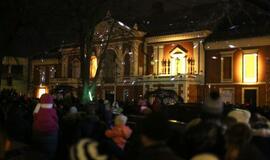 Kalėdų eglės įžiebimas Klaipėdoje