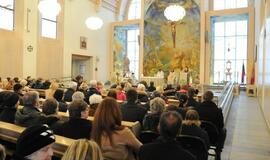 Kalėdos. Šv. Mišios Onkologijos centre