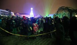 Kalėdų eglės įžiebimas Klaipėdoje