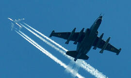 Rusija plečia antrąją karinių oro pajėgų bazę Sirijoje