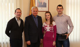 Sportiškajam ugniagesiui - mero padėka