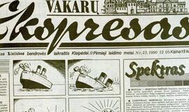 "Vakarų ekspresas". 1990 12 05