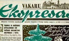 "Vakarų ekspresas". 1990 12 29