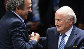 Zepas Blateris ir Mišelis Platini aštuoneriems metams nušalinti nuo futbolo veiklos