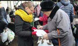 Žvejybos uoste - vėl Rūbų dalinimo akcija