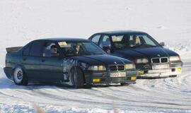 Gargžduose griaudėjo žiemos automobilių varžybos