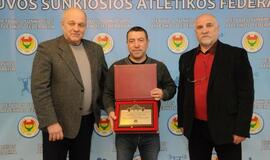 Pagerbė geriausius sunkiaatlečius ir trenerius