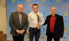 Pagerbė geriausius sunkiaatlečius ir trenerius