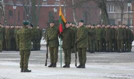 Klaipėdoje atkurta pėstininkų brigada "Žemaitija"