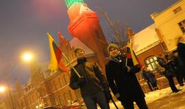 Sausio 13-osios laužas Klaipėdoje