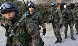 Pietų Korėjos kariškiai paleido įspėjamąją ugnį į Šiaurės Korėjos bepilotę skraidyklę