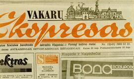 "Vakarų ekspresas". 1991 01 31