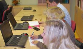 Bibliotekoje - "Word" ir "PowerPoint" mokymai