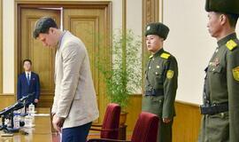 Kaltę pripažino Šiaurės Korėjoje sulaikytas JAV studentas