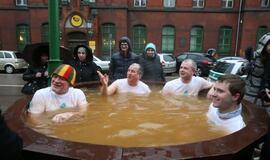 Miesto valdžios atstovai - geoterminio vandens kubile