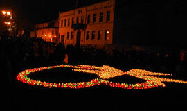 Šviesų festivalio finišui - Laisvės spalvos