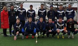Futbolininkai neapgynė čempionų vardo