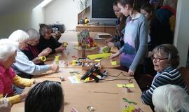 Klaipėdos vaikų laisvalaikio centro auklėtiniai aplankė globos namus