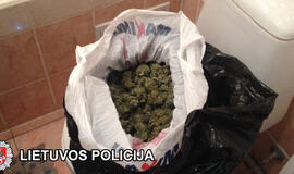 Narkotikus gabeno kilogramais