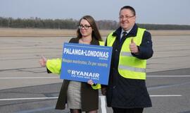 "Ryanair" pradėjo skraidinti iš Palangos į Stanstedą