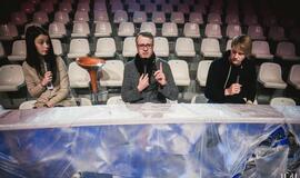 Laidos "Delfinai ir žvaigždės" filmavimo užkulisiai