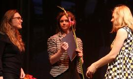 Padėkos kaukių įteikimo ceremonija