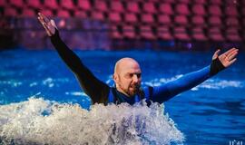 Klaipėdos delfinariume -  "Delfinai ir žvaigždės"