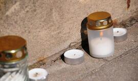 Tylos minutė prie Klaipėdos savivaldybės