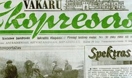 "Vakarų ekspresas". 1991 03 16 ir 19