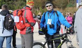 "Gintaro keliu" į Šventąją iškeliavo per 300 žygeivių