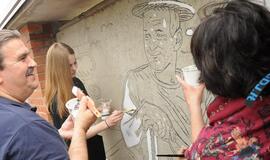 Pradėta kurti Šilutės miesto istorinė siena