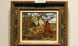 Aukcione už rekordinę sumą parduotas vienos žinomiausių Meksikos dailininkių Fridos Kalo paveikslas