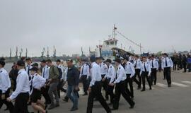 Smiltynėje nuskambėjo priesaika jūrai