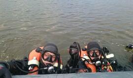 Netoli Klaipėdos uosto vartų - jūrinė mina